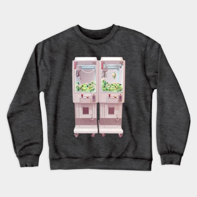 Claw Machine Crewneck Sweatshirt by zkozkohi